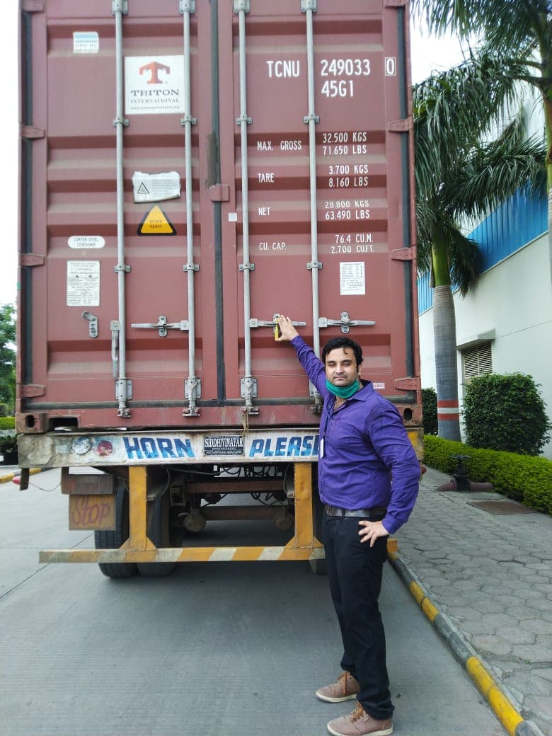 Export container loading
